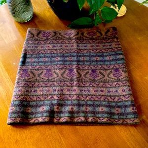 Toad & Co wool skirt